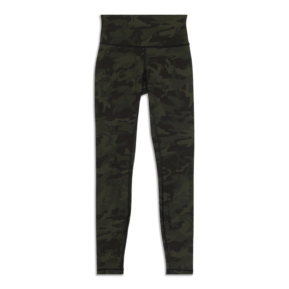 Lululemon Wunder Under High Rise Leggings Camo Size 12